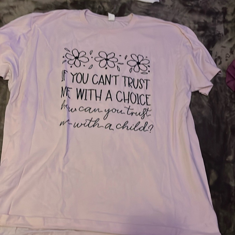 Baby pink shirt